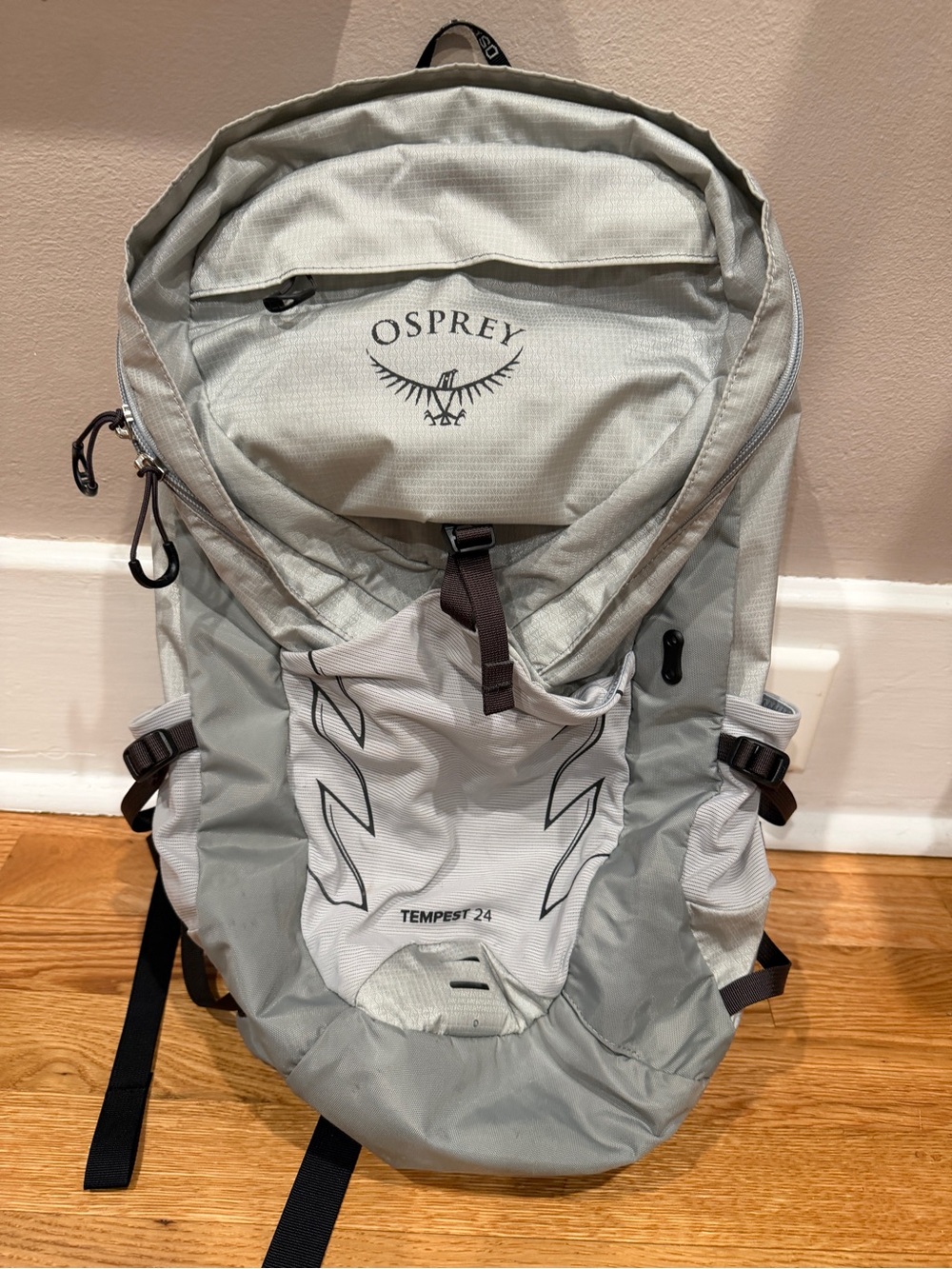 Osprey Tempest 24L backpack silver gray